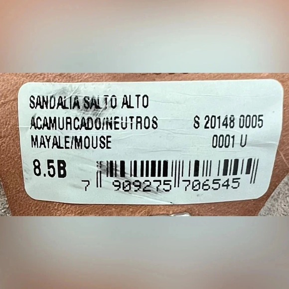 SCHUTZ | ladies peep toe sling back shoe.  Size: 8.5B - Picture 8 of 16